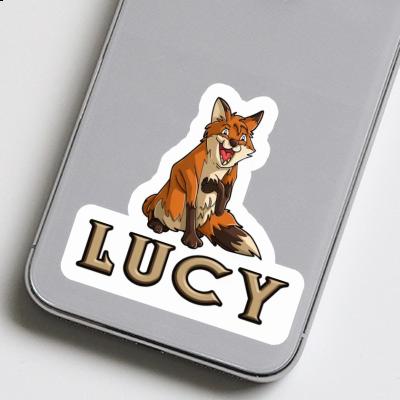 Lucy Autocollant Renard Notebook Image