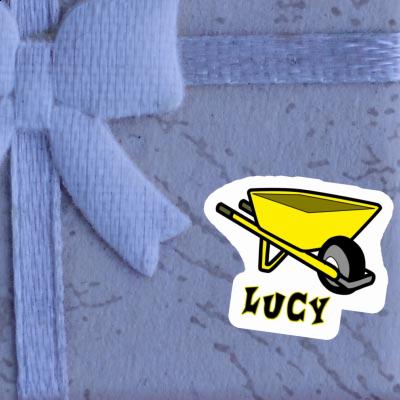 Wheelbarrow Sticker Lucy Gift package Image