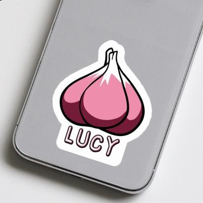 Sticker Garlic Lucy Image