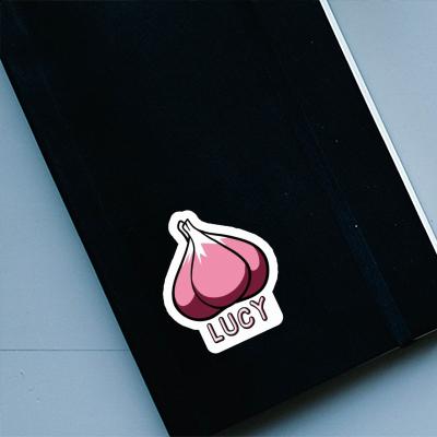 Sticker Garlic Lucy Laptop Image