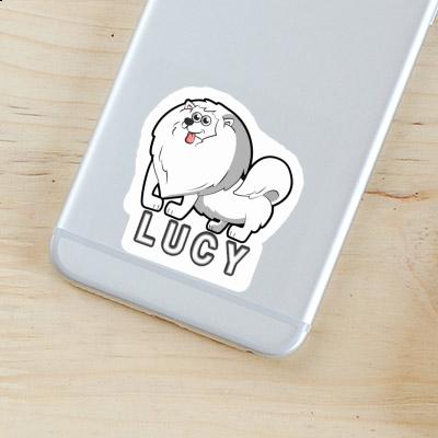 Sticker German Spitz Lucy Notebook Image