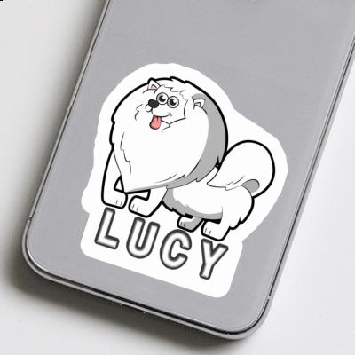 Sticker German Spitz Lucy Notebook Image