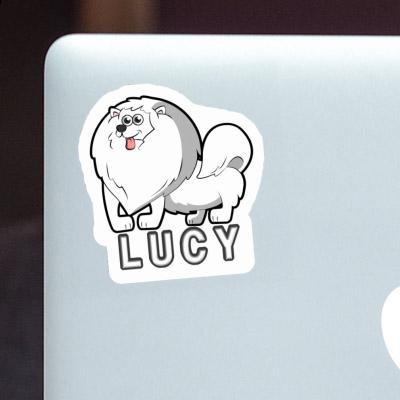 Sticker German Spitz Lucy Image