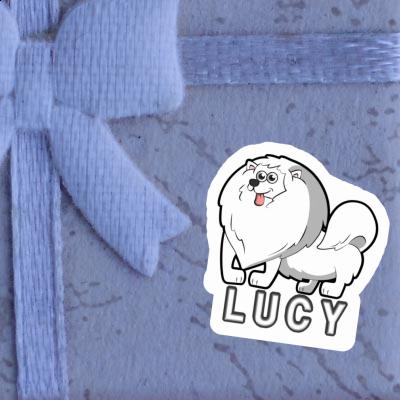 Sticker German Spitz Lucy Image