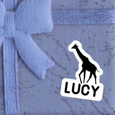 Autocollant Lucy Girafe Laptop Image