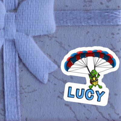 Autocollant Parapentiste Lucy Notebook Image