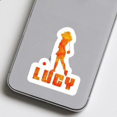 Sticker Golfer Lucy Gift package Image