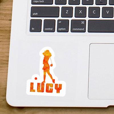 Sticker Golferin Lucy Image