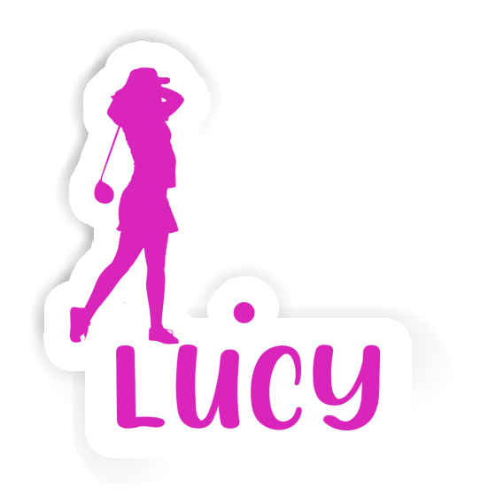 Golfeuse Autocollant Lucy Image