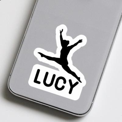 Sticker Gymnast Lucy Laptop Image