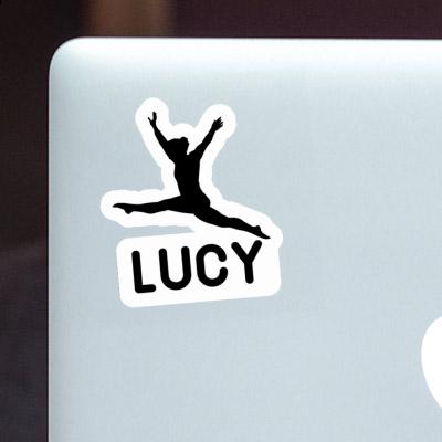 Sticker Gymnast Lucy Laptop Image