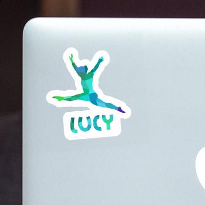 Lucy Sticker Gymnast Image