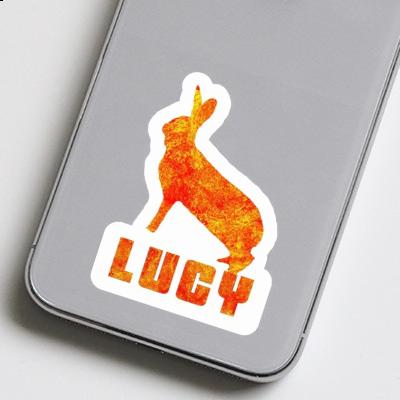 Autocollant Lapin Lucy Image