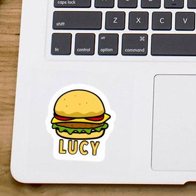 Sticker Cheeseburger Lucy Image