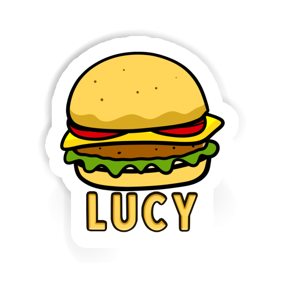 Sticker Cheeseburger Lucy Laptop Image