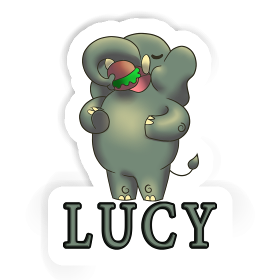 Sticker Elephant Lucy Image