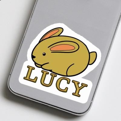 Autocollant Lucy Lapin Laptop Image