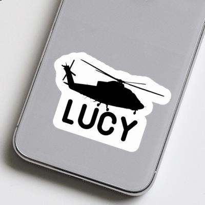 Helicopter Sticker Lucy Image