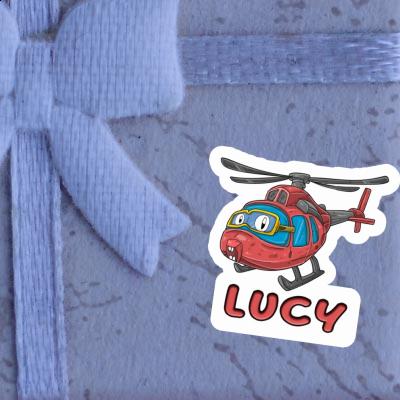 Helicopter Sticker Lucy Image