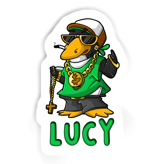 Sticker Hip-Hop Penguin Lucy Gift package Image