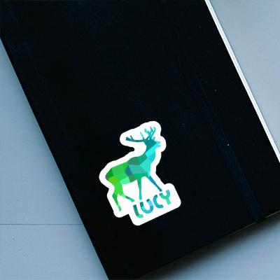 Sticker Lucy Deer Laptop Image