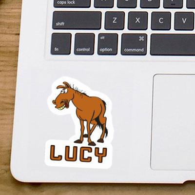 Horse Sticker Lucy Image