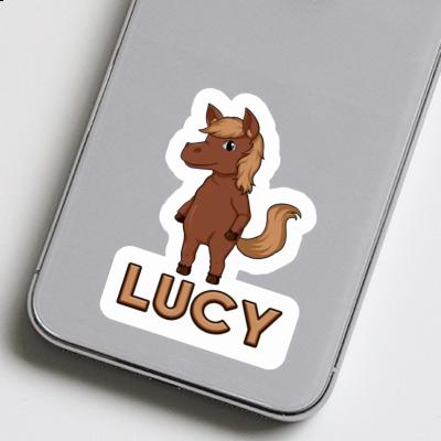 Autocollant Cheval Lucy Notebook Image