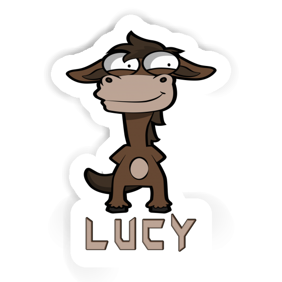 Lucy Sticker Ross Laptop Image