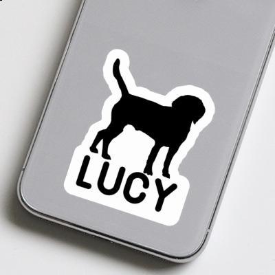 Hund Aufkleber Lucy Laptop Image