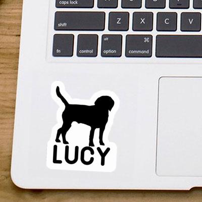 Hund Aufkleber Lucy Notebook Image