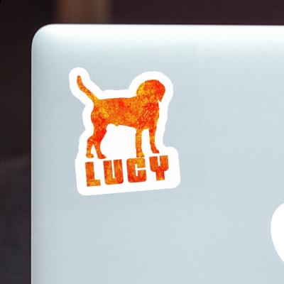 Lucy Sticker Dog Image