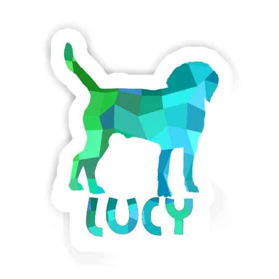 Hund Aufkleber Lucy Gift package Image