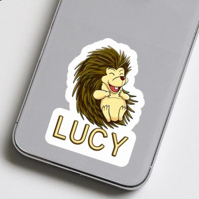 Hedgehog Sticker Lucy Image