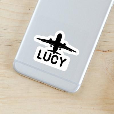 Jumbo-Jet Aufkleber Lucy Gift package Image