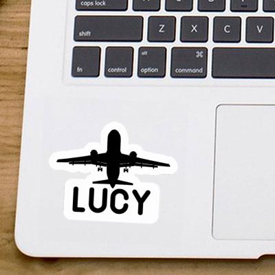 Jumbo-Jet Aufkleber Lucy Gift package Image