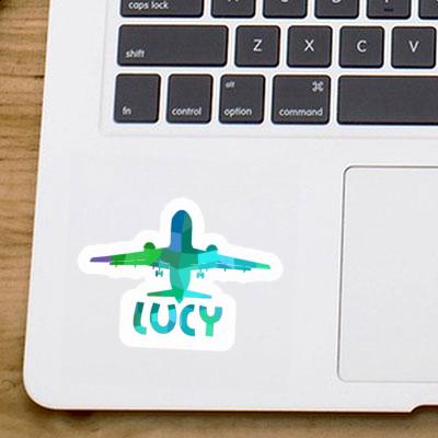 Sticker Jumbo-Jet Lucy Laptop Image