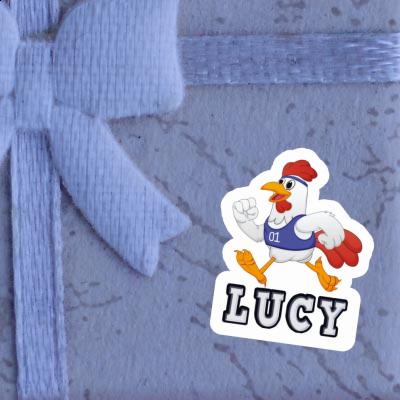 Lucy Sticker Chicken Notebook Image