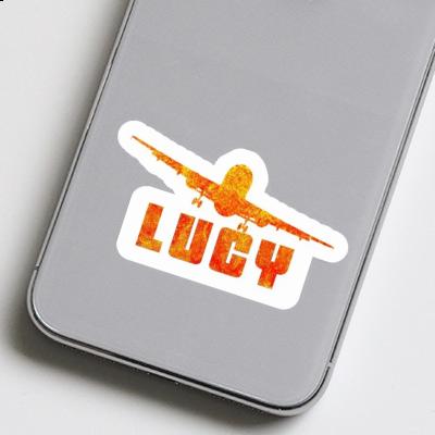 Lucy Sticker Airplane Gift package Image