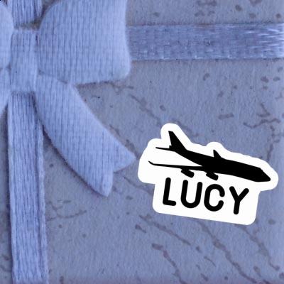 Lucy Autocollant Jumbo-Jet Notebook Image