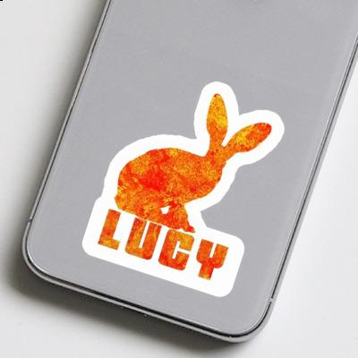 Sticker Rabbit Lucy Notebook Image