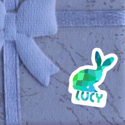 Sticker Lucy Rabbit Laptop Image