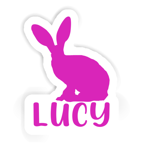 Lucy Autocollant Lapin Image