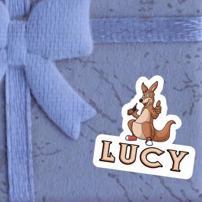 Känguru Aufkleber Lucy Gift package Image