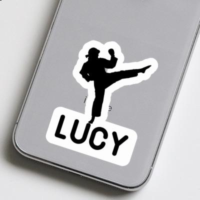 Sticker Lucy Karateka Laptop Image