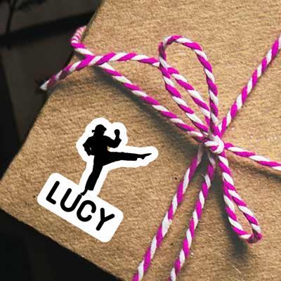 Sticker Lucy Karateka Notebook Image