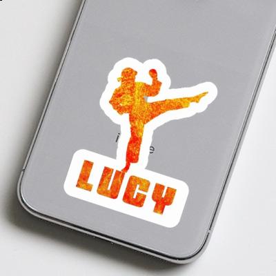 Sticker Karateka Lucy Image