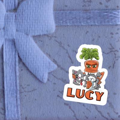 Monster Carrot Sticker Lucy Image