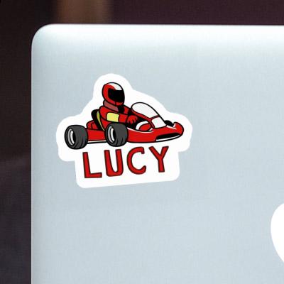 Autocollant Kart Lucy Laptop Image