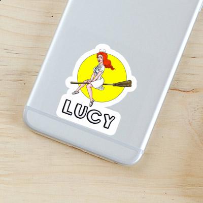 Sticker Nurse Lucy Notebook Image