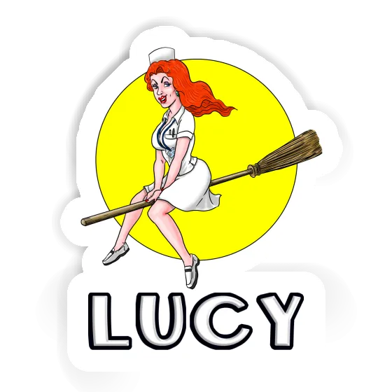 Sticker Nurse Lucy Laptop Image